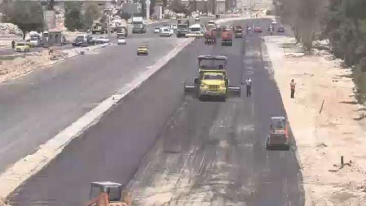 طريق حرستا السريع بدمشق يستأنف عمله