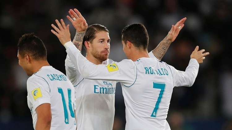 شاهد.. قائد ريال مدريد "SR4" يغني "الراب" قبل مواجهة ليفربول