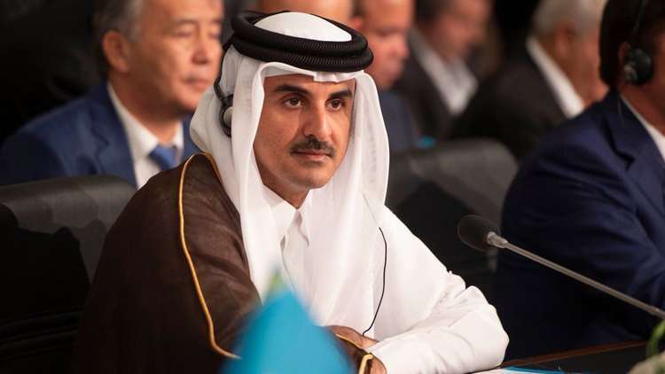 أمير قطر: آمل أن لا يبيت مواطن في غزة دون طعام