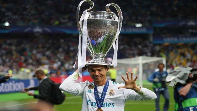 رونالدو هدافا لدوري الأبطال للمرة السابعة في مسيرته