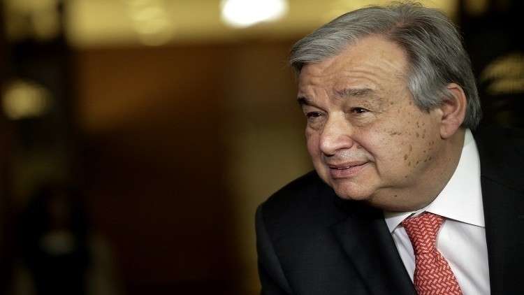 غوتيريش يصل مالي لتفقد البعثة الدولية 
