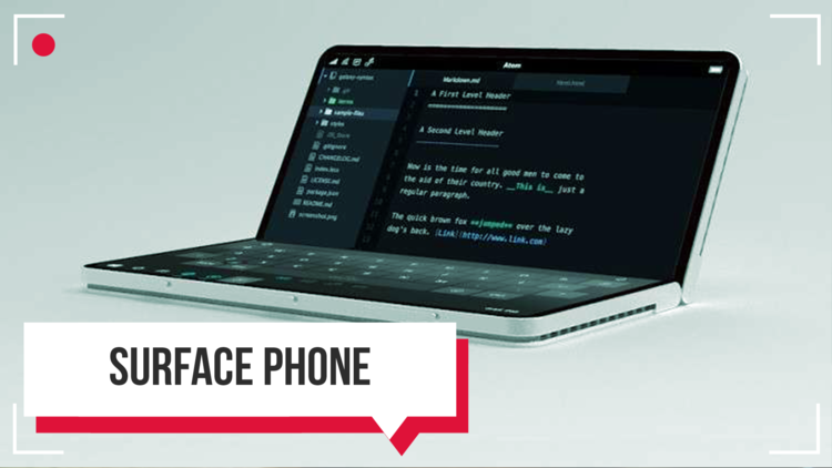 هاتف Surface من مايكروسوفت.. أنباء تعود إلى الواجهة