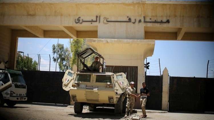توقف معبر رفح عن العمل في كلا الاتجاهين