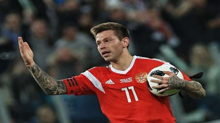 تشكيلة منتخب روسيا لمواجهة تركيا