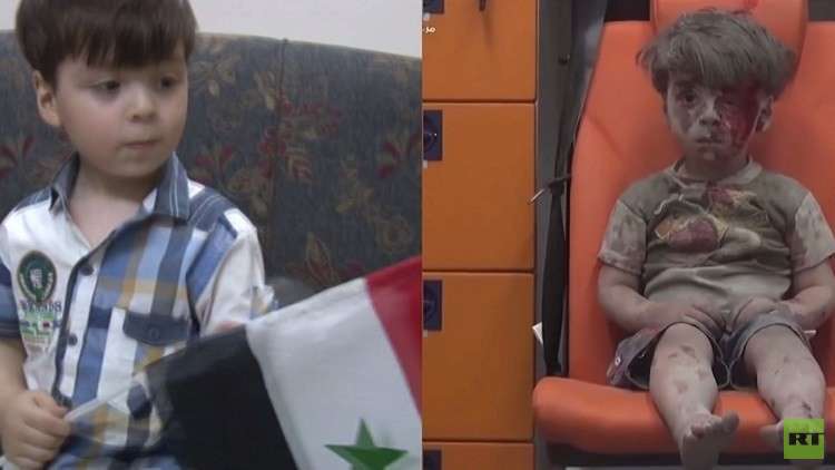 "التايمز" البريطانية: الخوذ البيضاء منعت والد الطفل عمران من الوصول إليه لتمرير الدعاية 