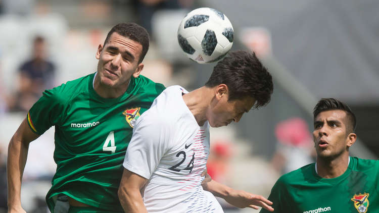 كوريا الجنوبية تتعادل مع بوليفيا استعدادا للمونديال