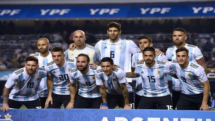 وصول ميسي ورفاقه في منتخب الأرجنتين إلى روسيا للمشاركة في المونديال