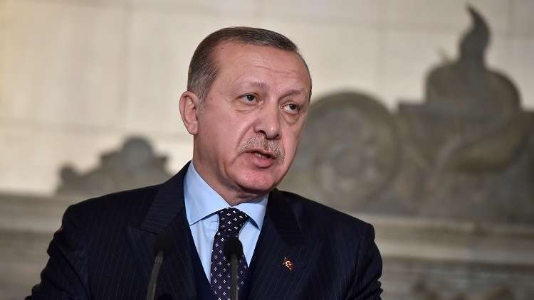 أردوغان يتوعد بتجفيف 