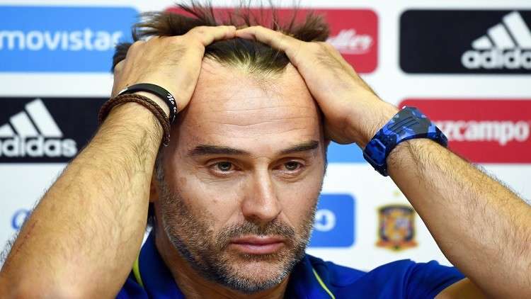 لوبيتيجي يصل مدريد "حزينا" تمهيدا لاستلام مهامه مع الريال