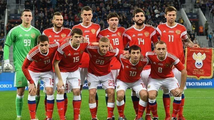 التشكيلة المتوقعة لمباراة روسيا والسعودية