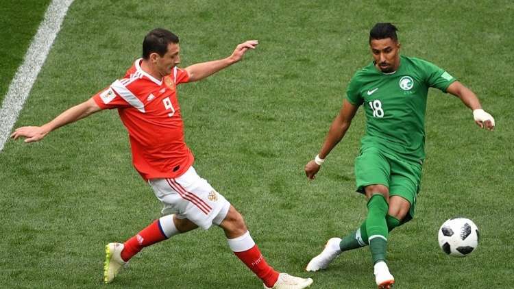  أول هدف في مونديال روسيا 2018