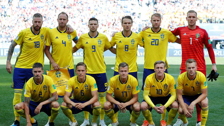 مونديال روسيا.. احتمال غياب 4 لاعبين سويديين أمام ألمانيا 