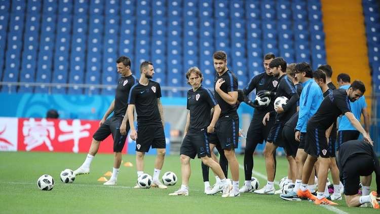 مونديال روسيا 2018.. التشكيلة الرسمية لمواجهة كرواتيا وآيسلندا