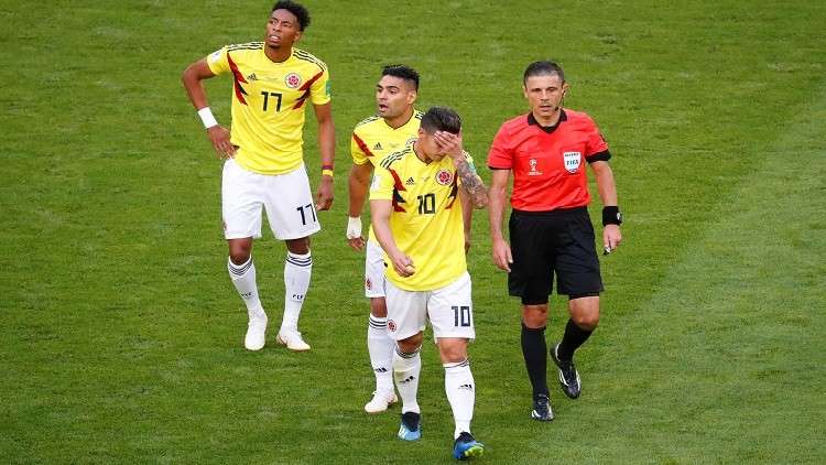 رودريغيز يثير القلق في منتخب كولومبيا