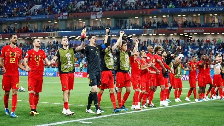 بلجيكا أكثر المنتخبات تهديفا في دور المجموعات لمونديال روسيا