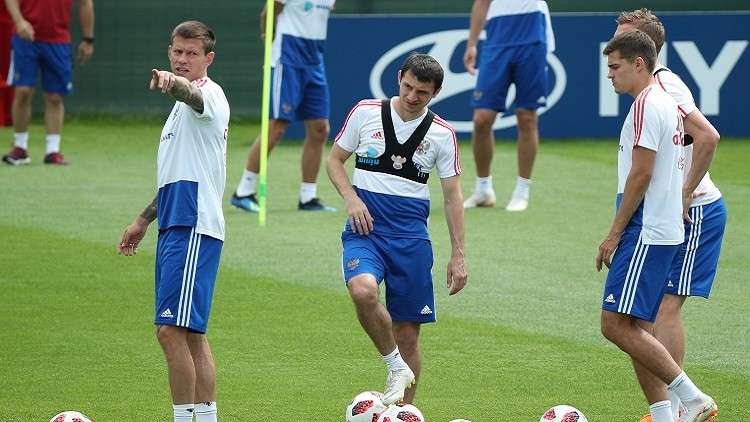 منتخب روسيا مكتمل الصفوف قبل مواجهة إسبانيا
