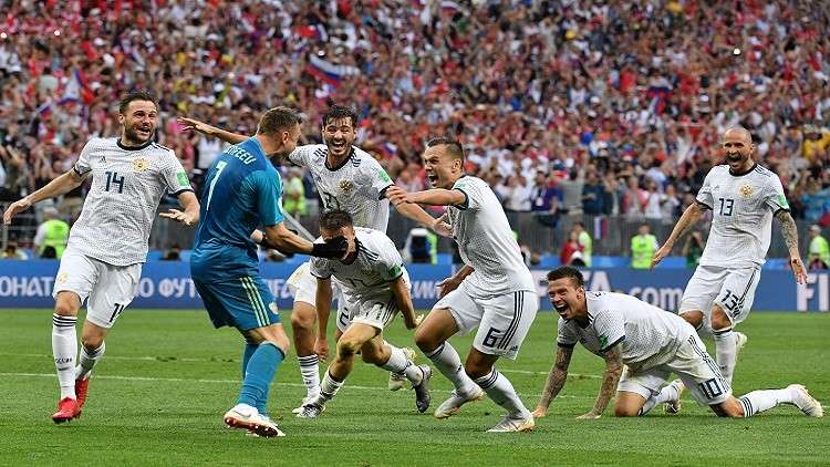 مواجهة نارية بين روسيا وكرواتيا على خطف بطاقة المربع الذهبي