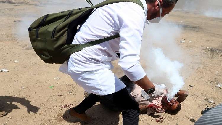 العاهل الأردني يتكفل بعلاج المصاب الفلسطيني أبو سبلة