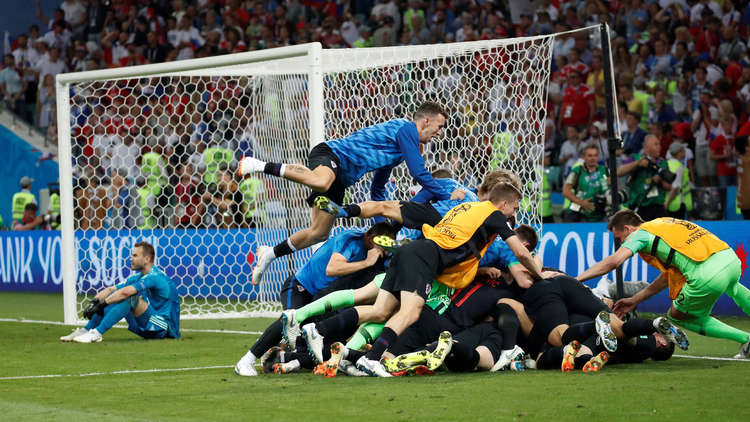 كرواتيا تتأهل للمربع الذهبي بعد الفوز على روسيا بركلات الترجيح 