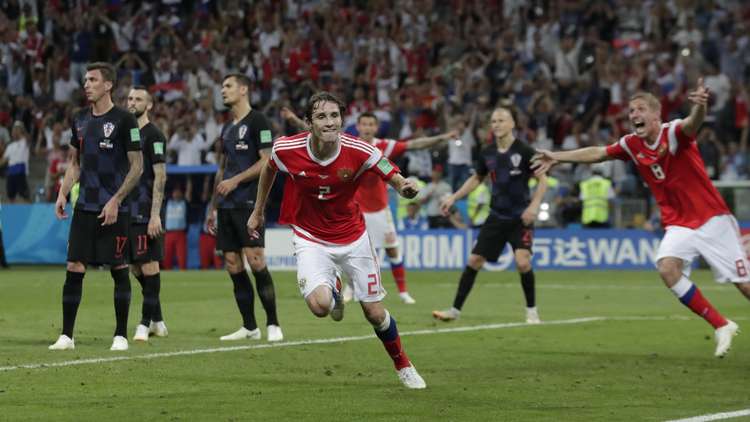 الكرملين: بوتين شاهد مباراة روسيا مع كرواتيا ويعتبر لاعبينا أبطالا