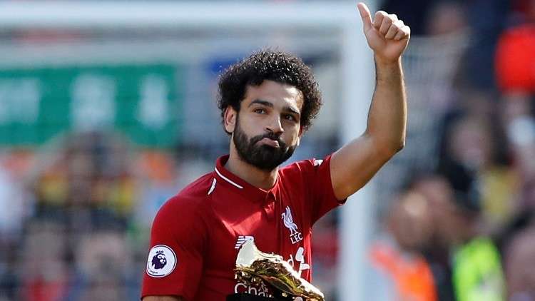 صور صلاح تزين أشهر شوارع ليفربول