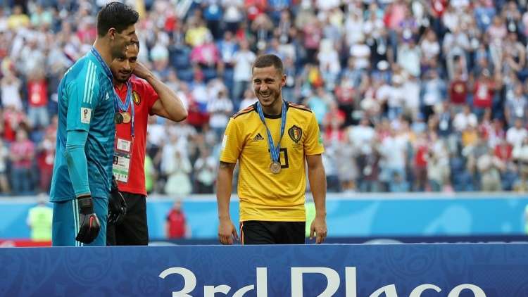 هازارد أفضل لاعب في المباراة 