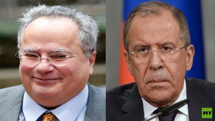 وزير الخارجية اليوناني: لافروف من أفضل دبلوماسيي العالم