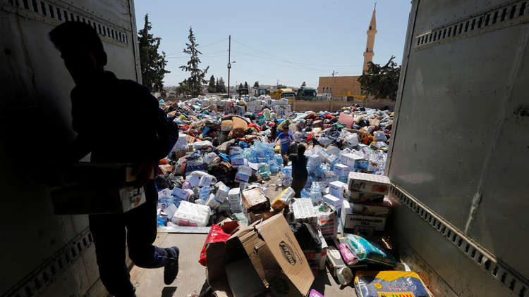 باريس: فرق الأمم المتحدة ستوزع مساعداتنا في سوريا