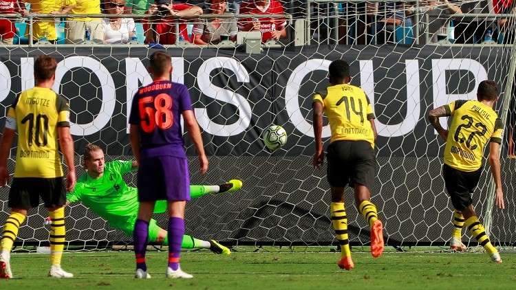 فيديو.. بوروسيا دورتموند يقهر ليفربول في الكأس الدولية للأبطال