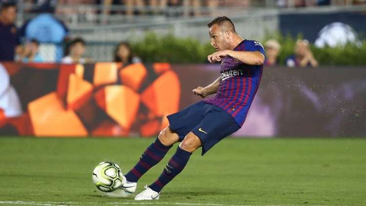 فيديو.. برشلونة يتفوق على توتنهام بركلات الحظ
