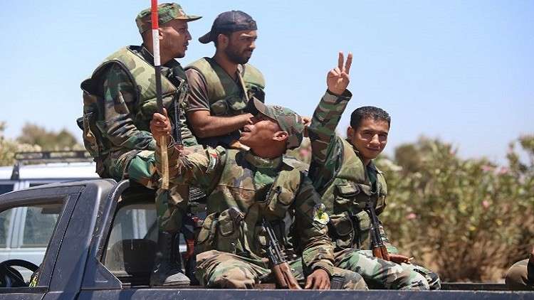 الجيش السوري يقصف مواقع لـ"داعش" في بادية السويداء ويمشط اللجاة 