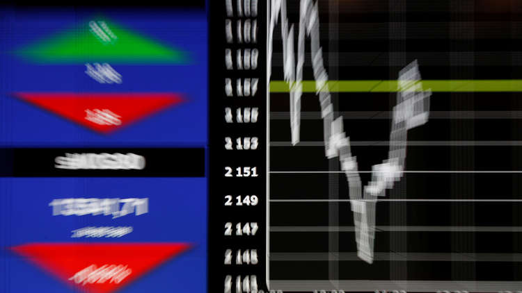 انخفاض المؤشرات الأوروبية بعد هبوط الليرة التركية