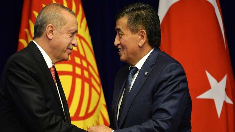 أردوغان يحث قرغيزستان على القضاء على 
