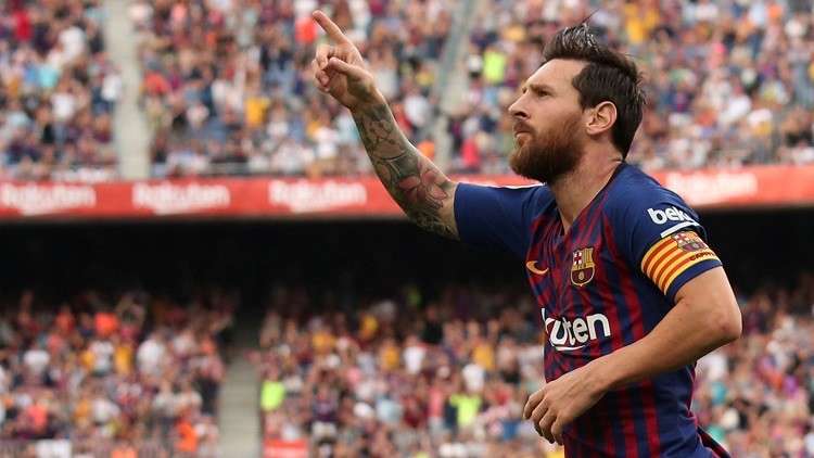 برشلونة يرد بقوة على غياب ميسي عن جائزة أفضل لاعب في العالم 