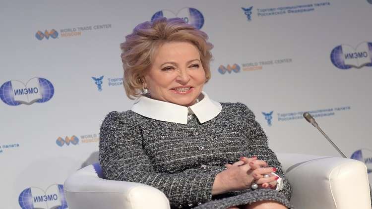 رسالة من بوتين إلى كيم جونغ أون تنقلها رئيسة مجلس الاتحاد الروسي