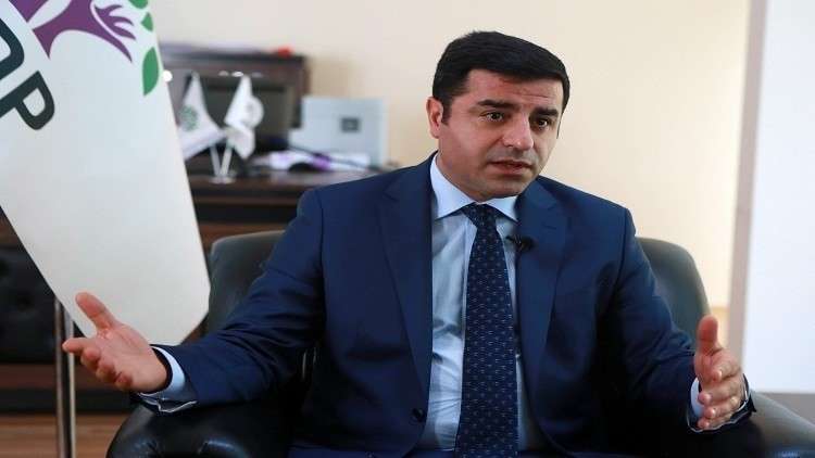 الحبس 4 سنوات لدميرطاش المعارض لأردوغان