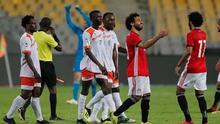 شاهد.. مصر تدك شباك النيجر بنصف 