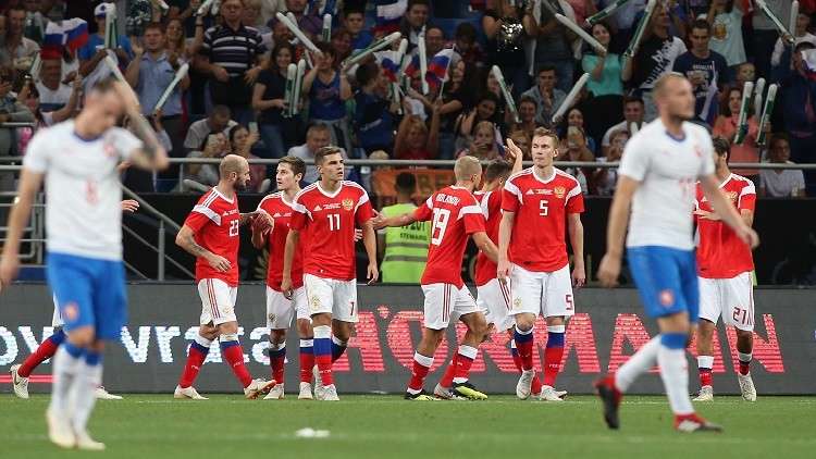 روسيا تقسو على التشيك بخماسية (فيديو)