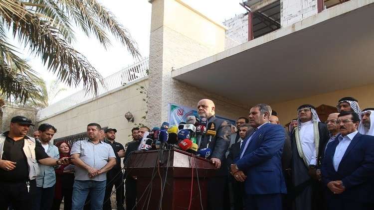 طهران تفتتح قنصلية جديدة في البصرة بعد أيام على حرق المبنى السابق