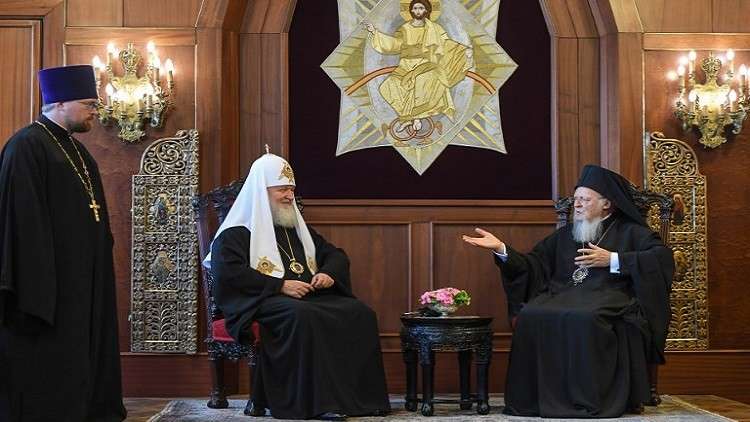 البطريرك كيريل يحذر من تحركات القسطنطينية 