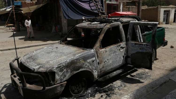 قتلى وجرحى مدنيون بغارة جوية في أفغانستان  