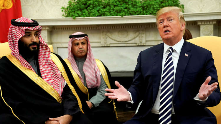 ولي العهد السعودي محمد بن سلمان يرد على تصريحات ترامب: لن ندفع شيئا مقابل أمننا