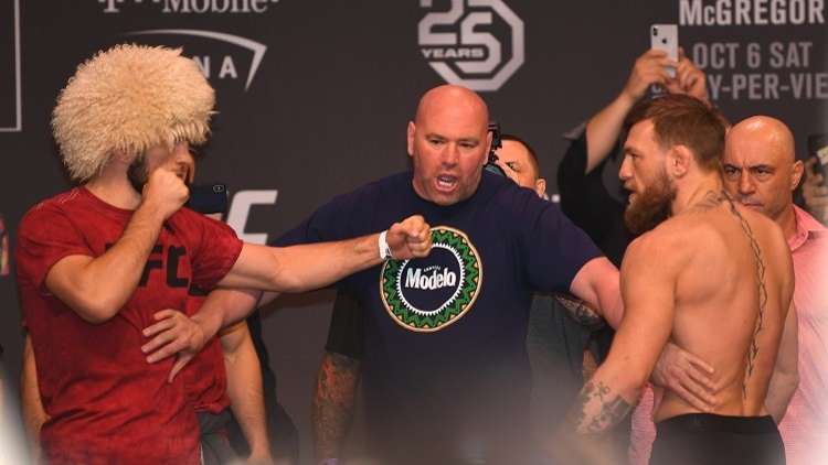 رئيس منظمة (UFC) يقرر مصير حبيب نورمحمدوف