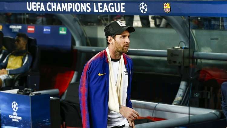ميسي يفاجئ جماهير برشلونة (فيديو)