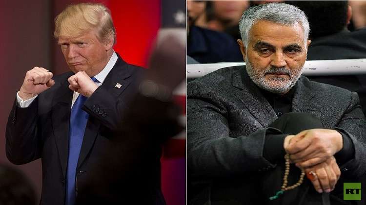 ترامب ينشر صورة "مهينة" لإيران ورئيسها وقاسم سليماني يرد بحدة! 