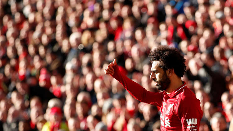 ليفربول يعتلي الصدارة "مؤقتا" بفضل صلاح وشاكيري