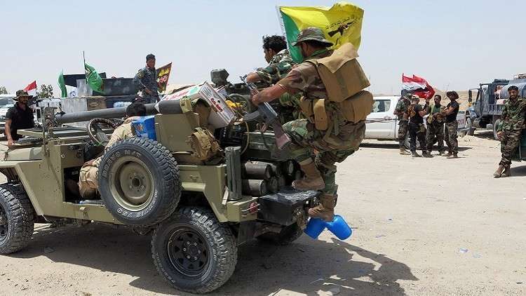 الحشد الشعبي يقضي على 13 داعشيا داخل الأراضي السورية
