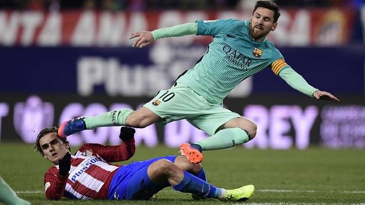 غريزمان: من الصعب رفض الانضمام إلى برشلونة واللعب بجوار ميسي