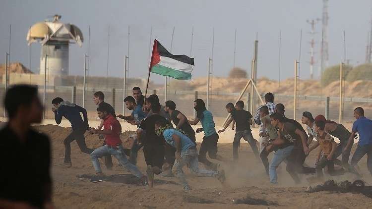 إصابة 14 فلسطينيا برصاص إسرائيلي عند حدود غزة 