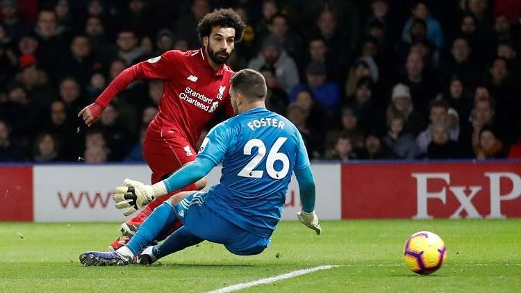 صلاح يقود ليفربول للفوز على واتفورد في البريميرليغ